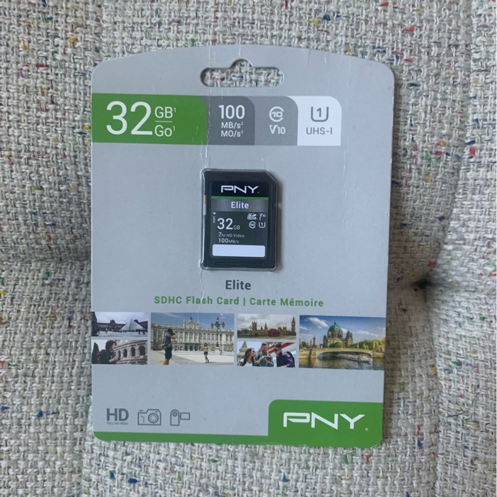PNY Elite 32GB SDHC Flash Card